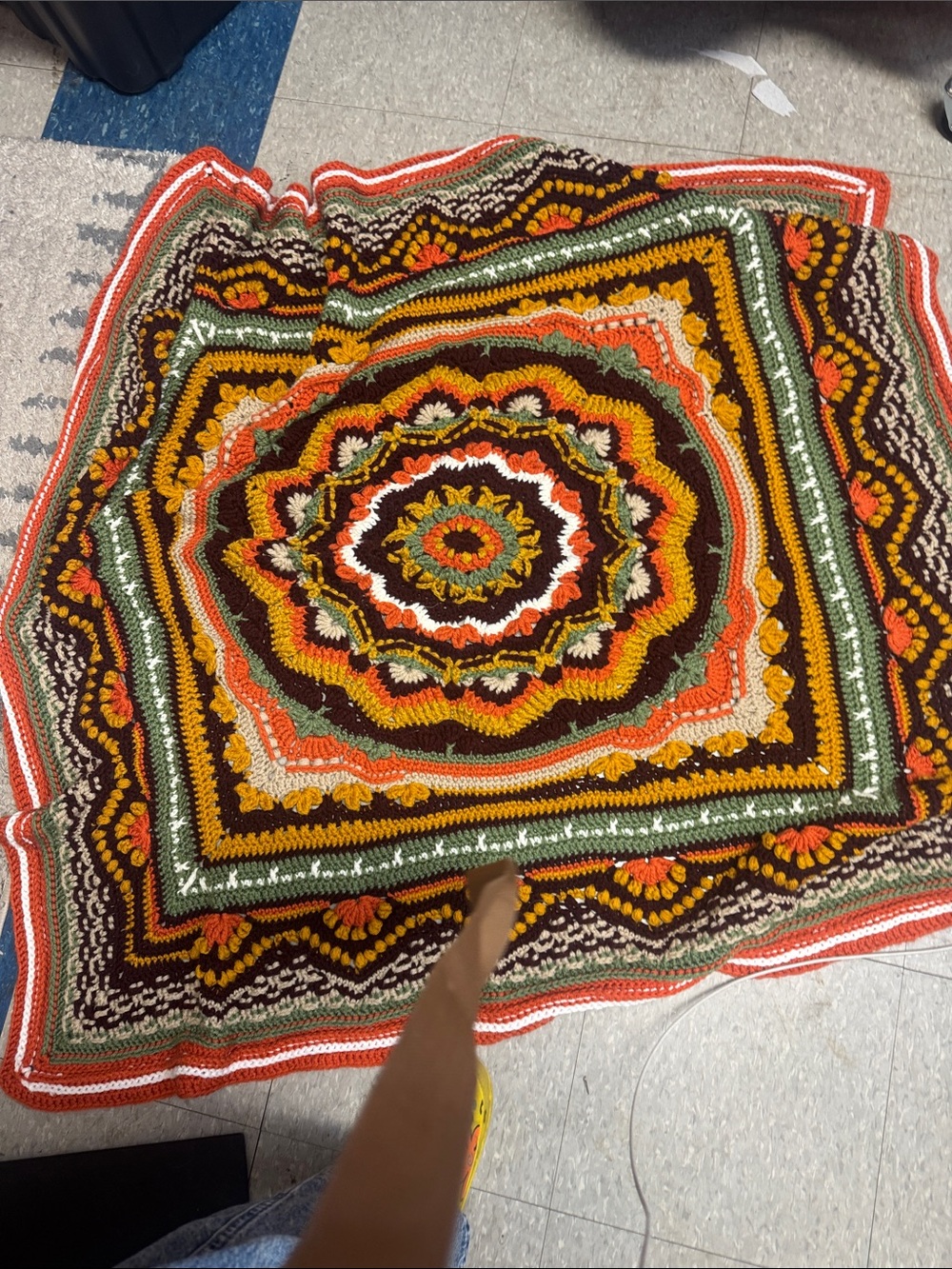 boho fall vibe crochet knit